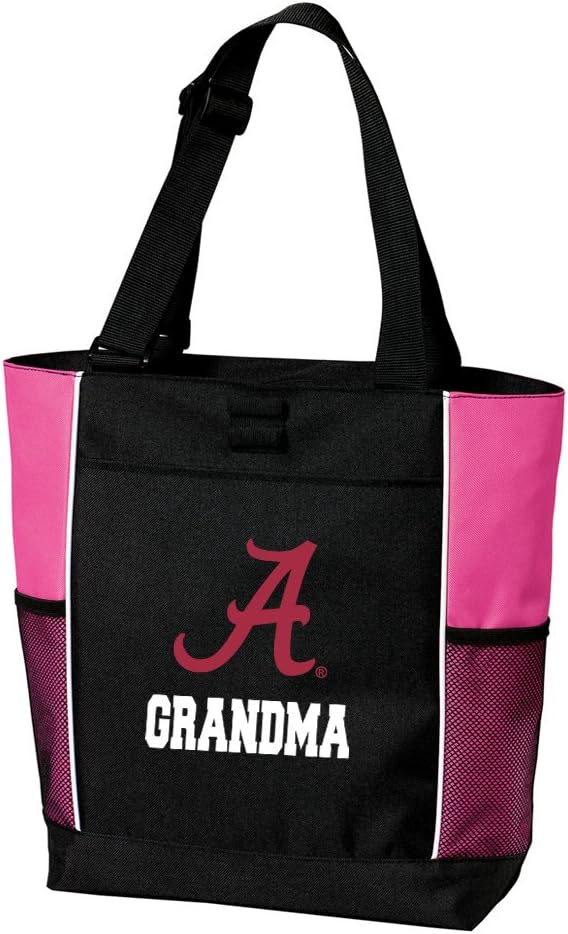 Broad Bay University of Alabama Grandma Tote Bags Crimson Tide Alabama