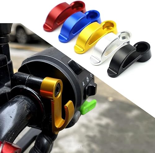 Miniatura 2 de Ganchos de montaje para motocicleta, accesorios modificados, ganchos sin perforar, ganchos de almacenamiento de aleación de aluminio, estante para