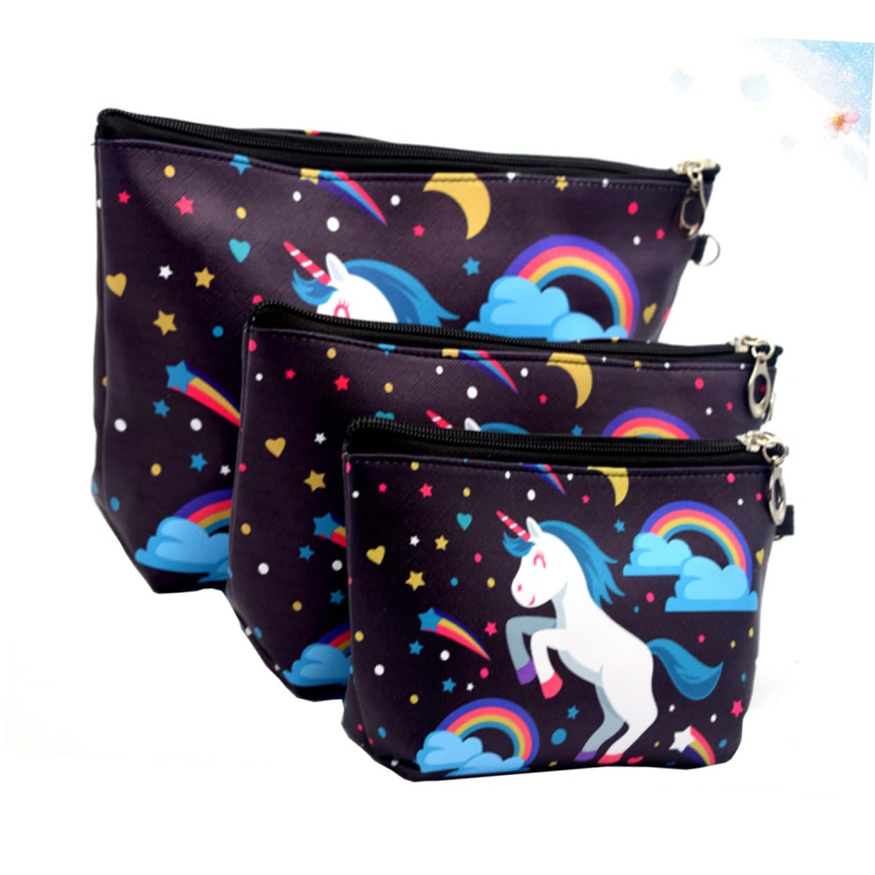6 Piezas Bolsa De Cosméticos Impermeable Neceser para Maquillaje Bolsas De Lavado Bolsas De Cosméticos a Prueba De Agua Alta Capacidad Bolsa De Lavanderia
