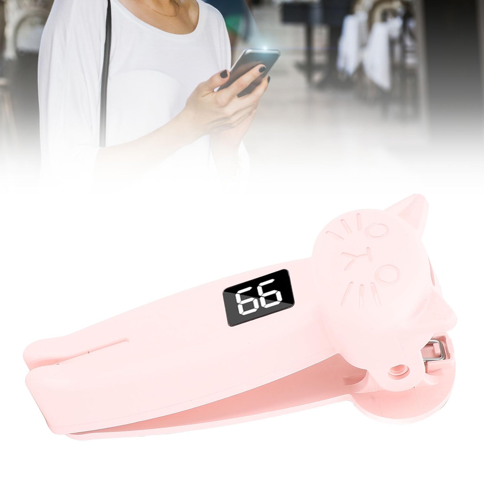 Clicker Automatique Pour Smartphone - 107 Vitesses, Recharge Type-C, Pour Jeux Et Lives