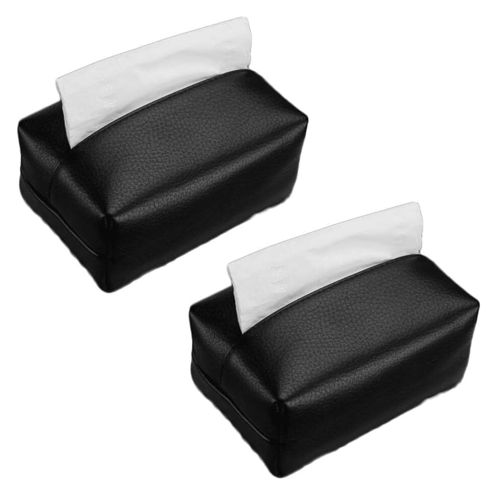 PU leather tissue box Tissue Box Cover PU Leather Multicolor