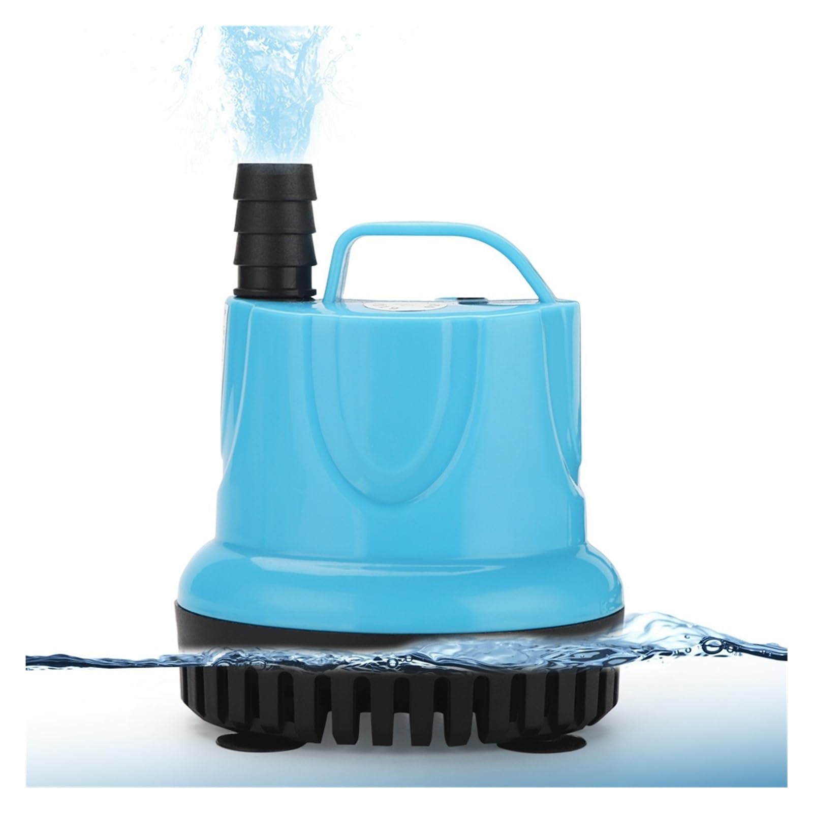 Pompa per acqua a membrana autoadescante Pompe di circolazione for acquari da 10/18/25/45/60/85/105 W, filtro, aspirazione dal fondo, pompa for acquario(10W-220V 50Hz)