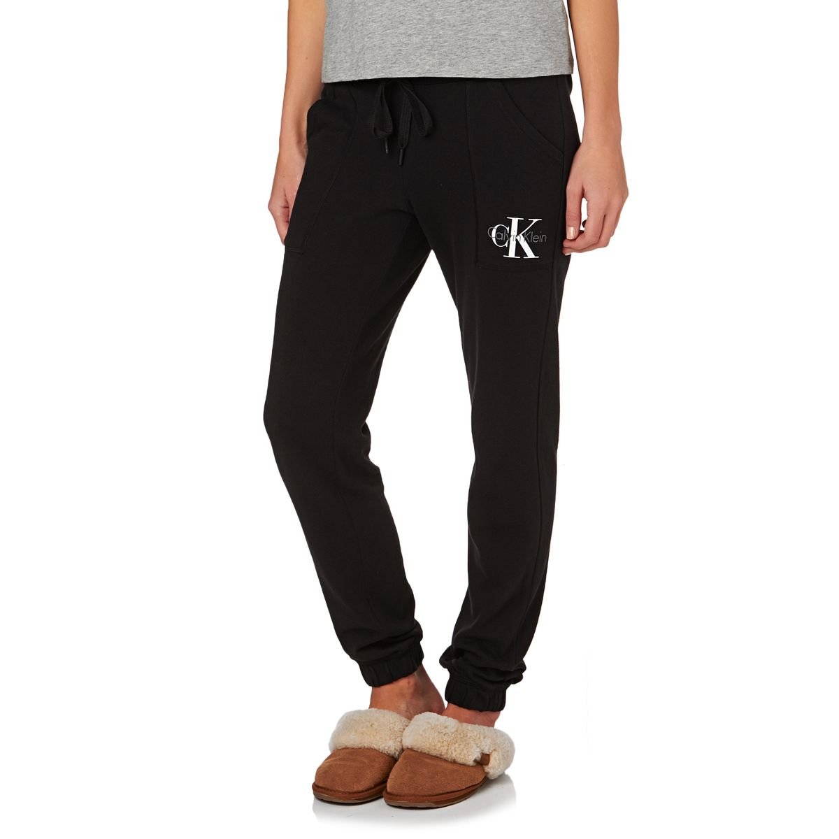 Calvin Klein Black Tracksuit Bottoms R.