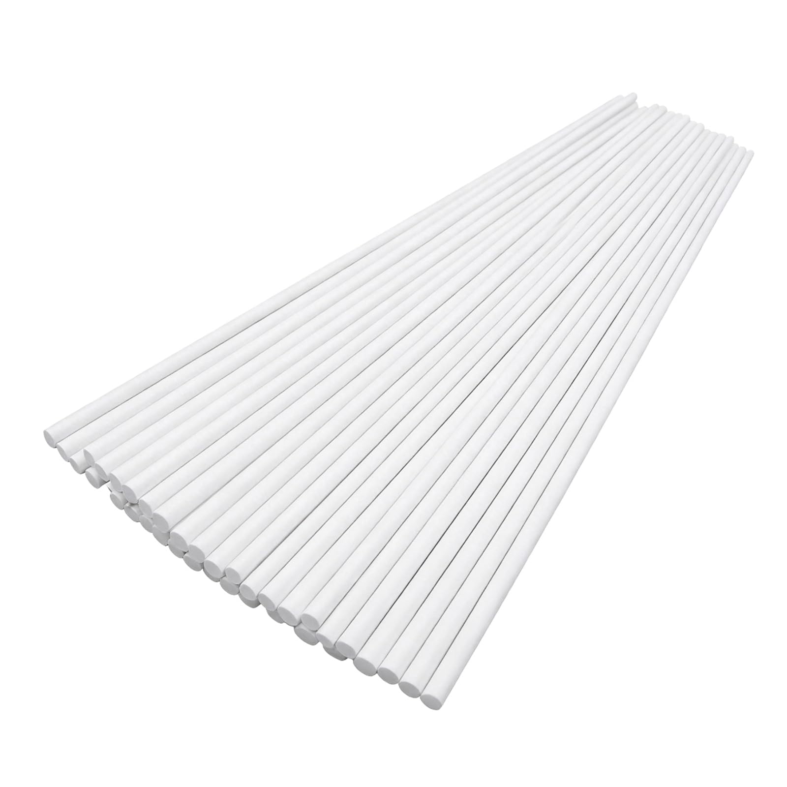 ZenithQuest 50 Pack Extra Long Reed Diffuser Sticks, 30cm x 4mm White Fiber Aroma Oil Refill Sticks, Premium Fragrance Diffuser Reeds for Home, Office, Spa & Aromatherapy