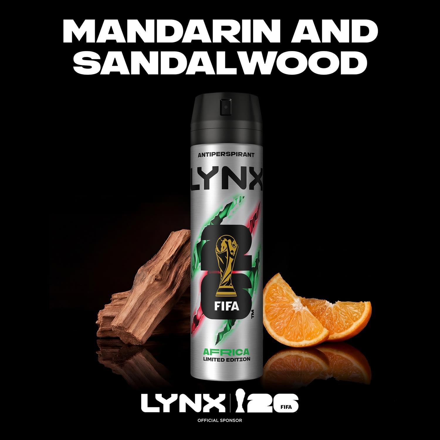 Lynx Africa Anti-Perspirant Deodorant Spray 72 hour protection