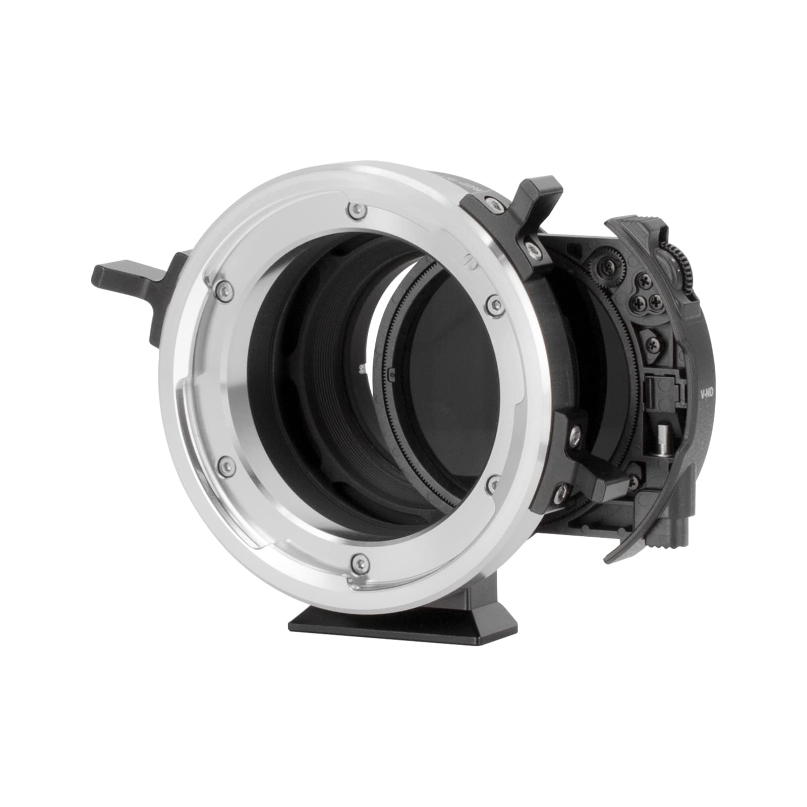 Meike MK-PLTE-C Adattatore di montaggio a fuoco manuale con filtri ND e UV variabili per obiettivi Cine ARRI PL-Mount e fotocamere mirrorless E Mount