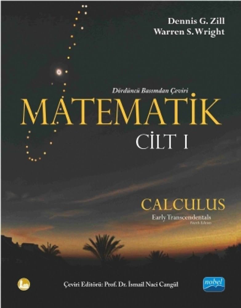 Matematik Cilt 1 (Turkish Edition): Dennis G. Zill, Warren S
