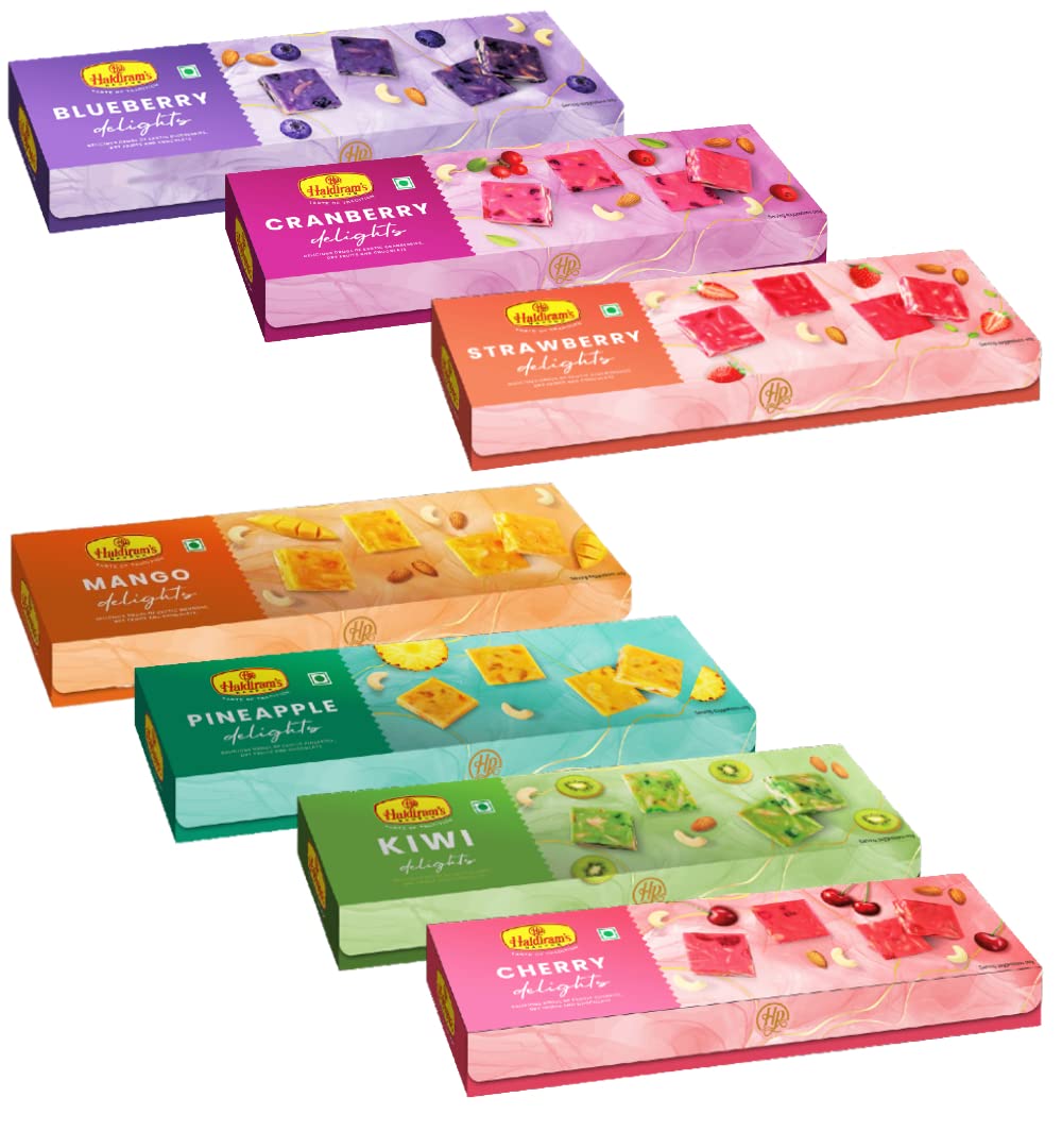 Haldiram's Nagpur Delight Range (Pack Of 7-125 Gm Each) Combo Pack