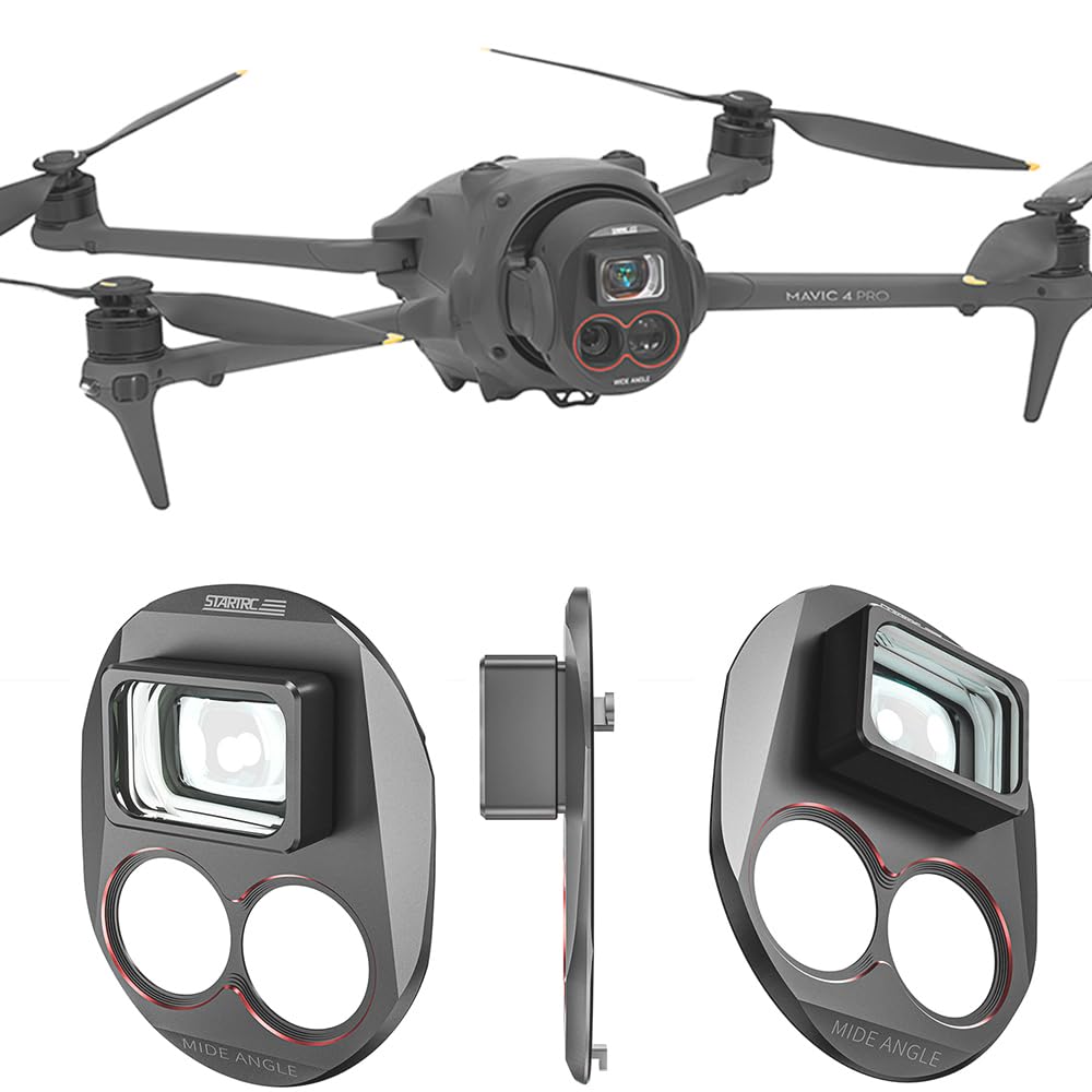 Amazon.co.jp: DJI Mavic 4 Pro 対応 広角レンズ 広角110°撮影