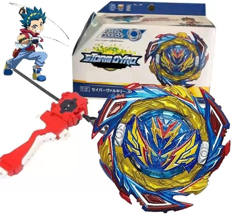Bestie toys Busters Top Saaber Valkrie with Launcher Handle Cord (B0CTG739CJ) Amazon Price History, Amazon Price Tracker