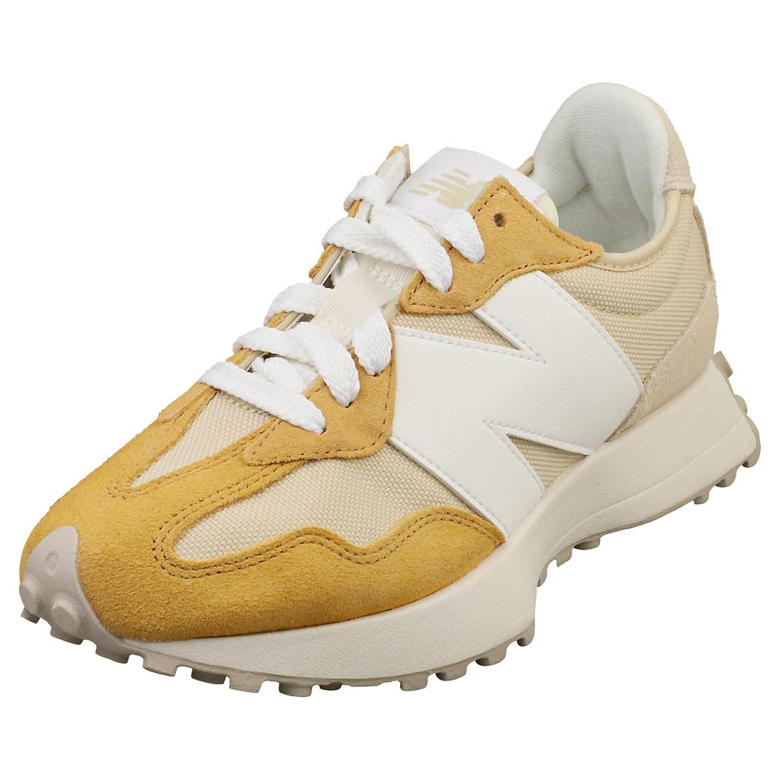 New Balance Men's 327 Sneaker, Yellow, 6.5 UK