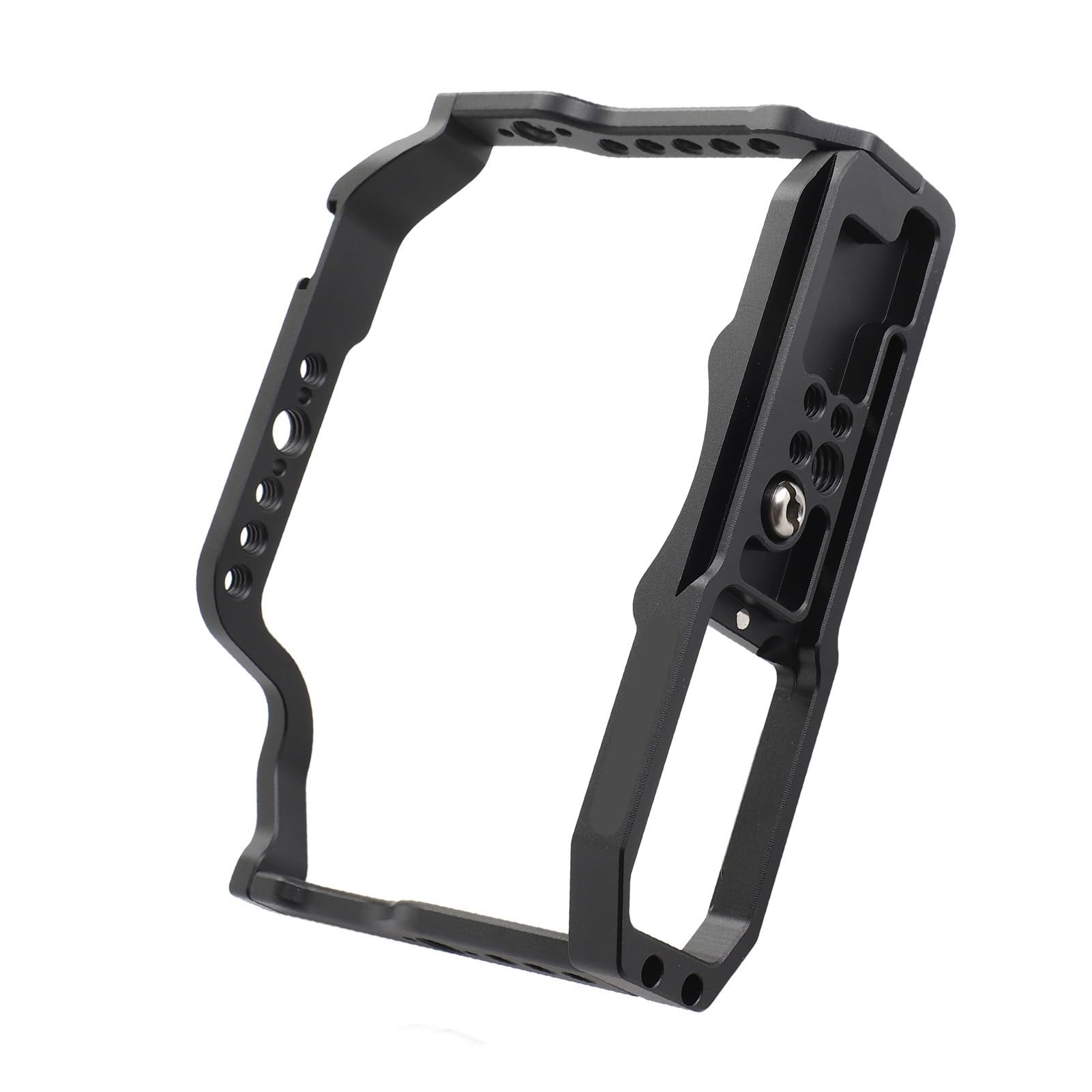 Emoshayoga Estabilizador de Plataforma de Vídeo para Jaula de Cámara, Aleación de Aluminio Duradera con Llaves Hexagonales, para DSLR ZF AF454 y Accesorios, Diseño Liviano 227 G