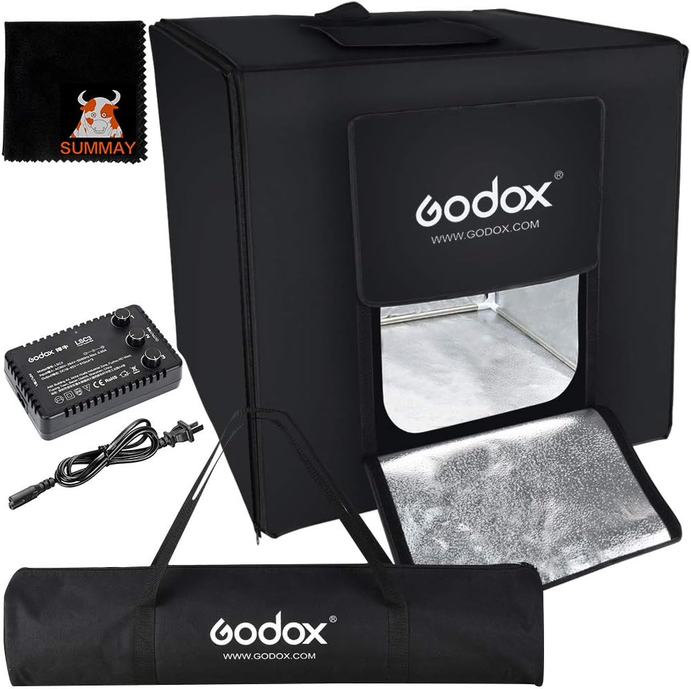 Onе-Dау Sаlе: Uр tо 70% оƒƒ GODOX LST80 LED Mini Photography Studio Tent 80 x 80 x 80cm Triple LED Light Boards Studio Box for Photography Shooting(60W Power、13500~14500 Lumen、5800K±200K Color Temperature) (LST80) Onе-Dау Sаlе: Uр tо 70% оƒƒ GODOX LST80 LED Mini Photography Studio Tent 80 x 80 x 80cm Triple LED Light Boards Studio Box for Photography Shooting(60W Power、13500~14500 Lumen、5800K±200K Color Temperature) (LST80)