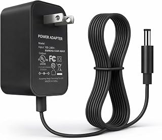 5V 3A Charger Power Cord for Brother ADS-1700W ADS-1300 ADS-1250W ADS-1200 ADS-1190 ADS1700W ADS1300 Compact Desktop Document Scanner SA-AD-001 US UU318-0530 Power Supply Adapter Plug (Black)