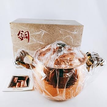 Amazon.co.jp: Shimamoto 島本製作所 純銅製 深鍋 18cm 両手鍋