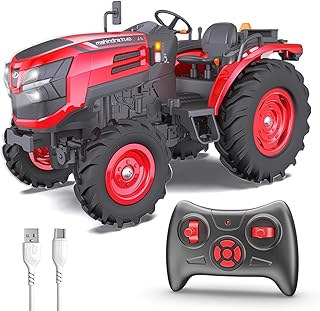Mahindra OJA RC Tractor Toy for Kids | Remote Controlled Truck | Type-C USB Rechargeable | Originally Licensed Model Vehic... Price In India
