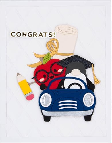 Miniatura 6 de Spellbinders Troqueles grabados para graduación S3-488 Gnome Drive