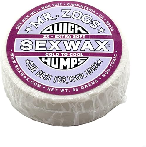 SexWax Quick Humps Mr Zogs Surfboard Wax / 2X Extra Soft - Purple