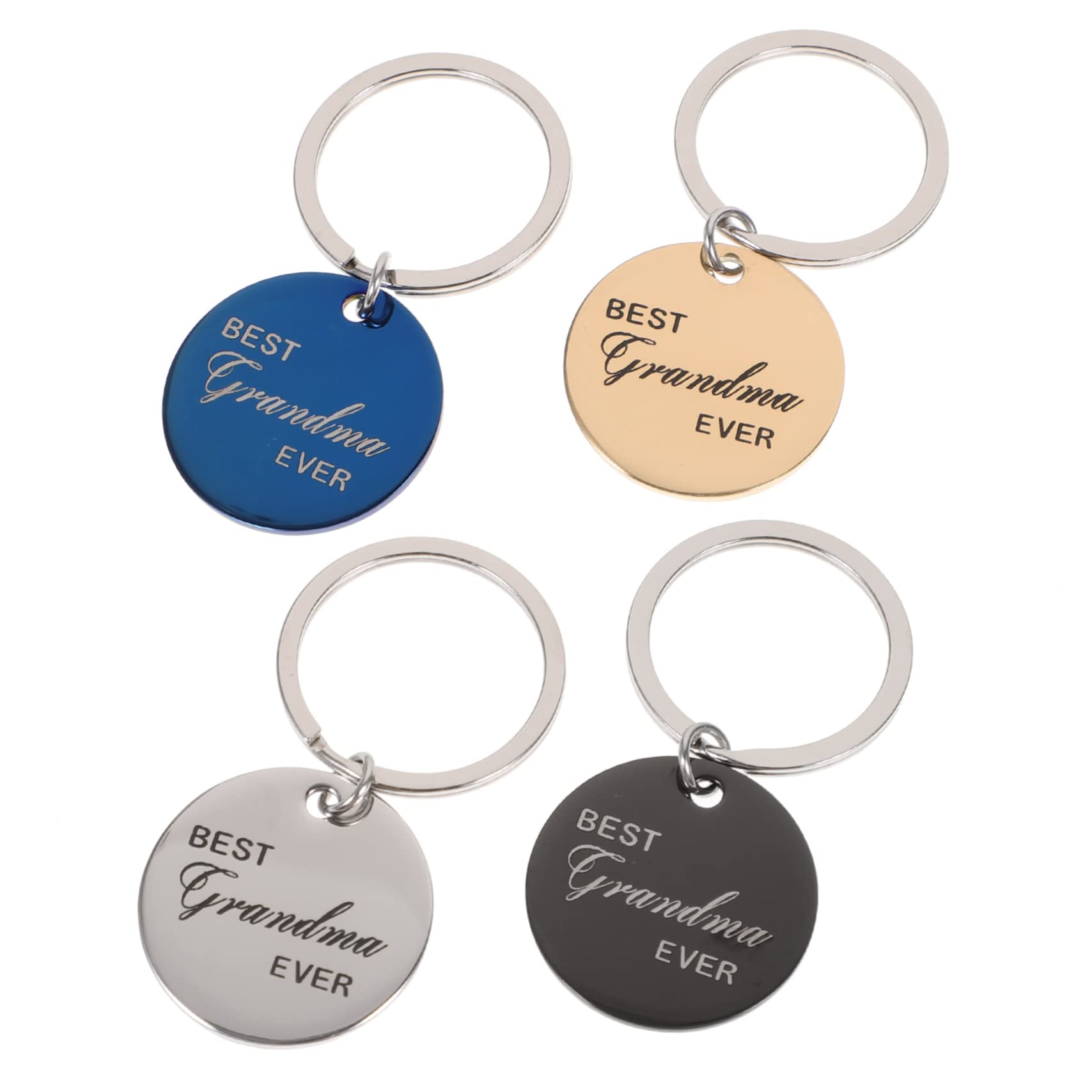 Sosoport 20pièces Étiquettes Identification Rondes Acier Inoxydable pour Animaux De Compagnie Médaille pour Chat Et Chiot Personnalisable avec Gravure