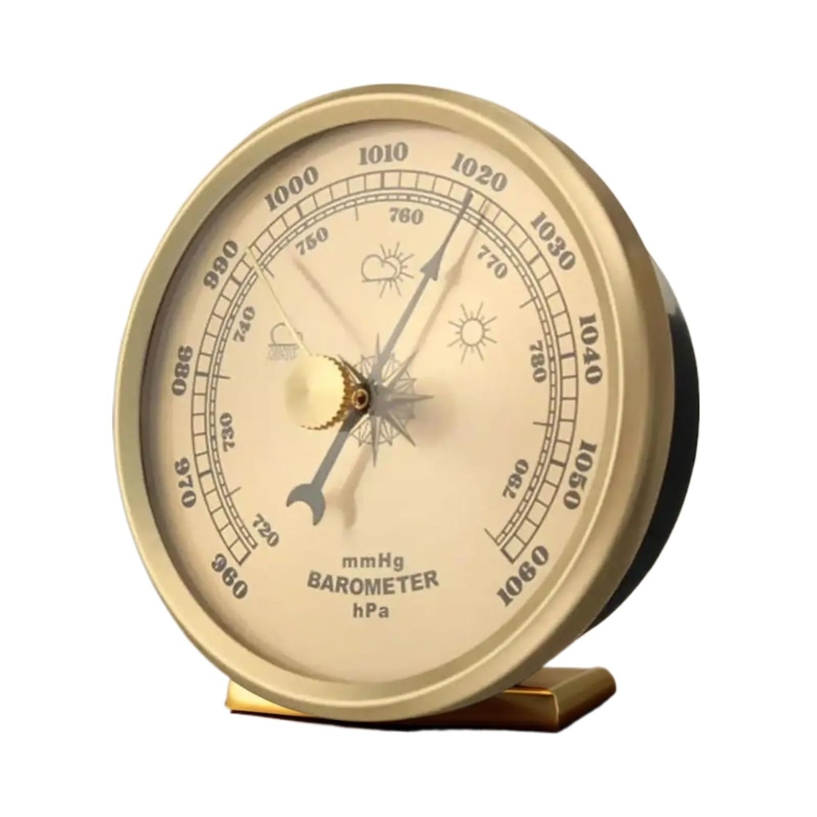 Barometro Barometro da pesca domestico 960-1060hPa Manometro Stazione meteorologica appeso a parete in metallo