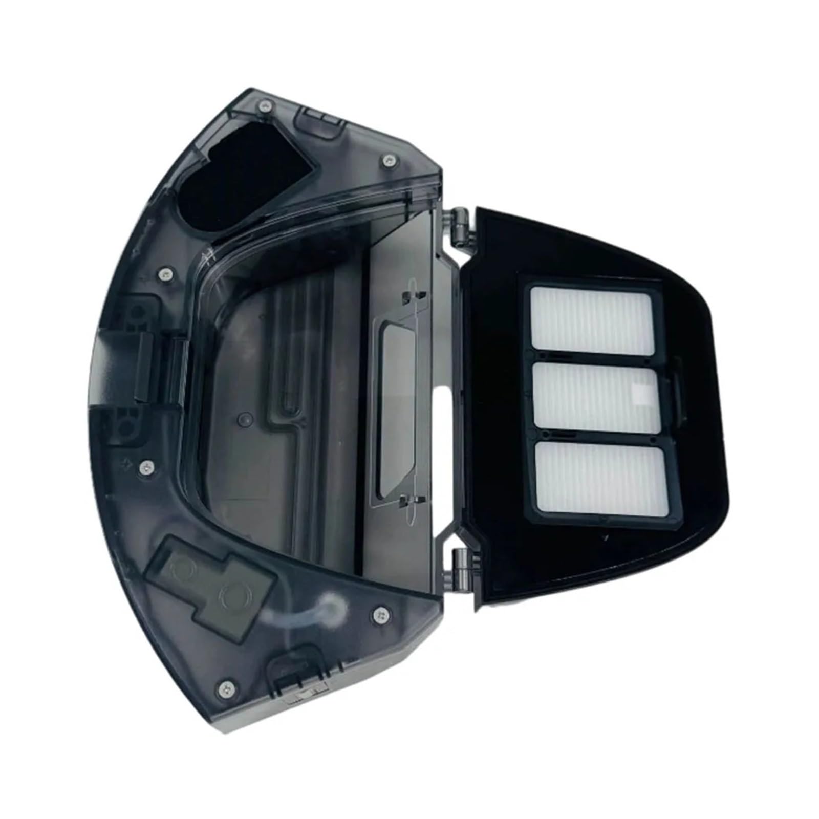 LMRXOFE Vacuum Cleaner Tank,Compatible For MONSGA, MS1 MAX Robot Vacuum Cleaner Spare Parts Water Tank Dust Bin 2 In 1