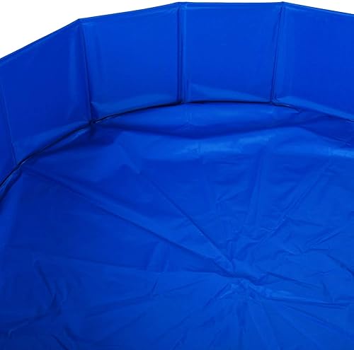 Miniatura 7 de Xeternity-Made Piscina de PVC para mascotas portátil plegable para perros gatos bañera bañera bañera estanque de agua piscina al aire libre para
