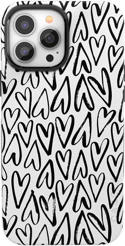 Casely iPhone 13 Pro Max Case | Compatible with MagSafe | Heart Throb | Endless Hearts Case