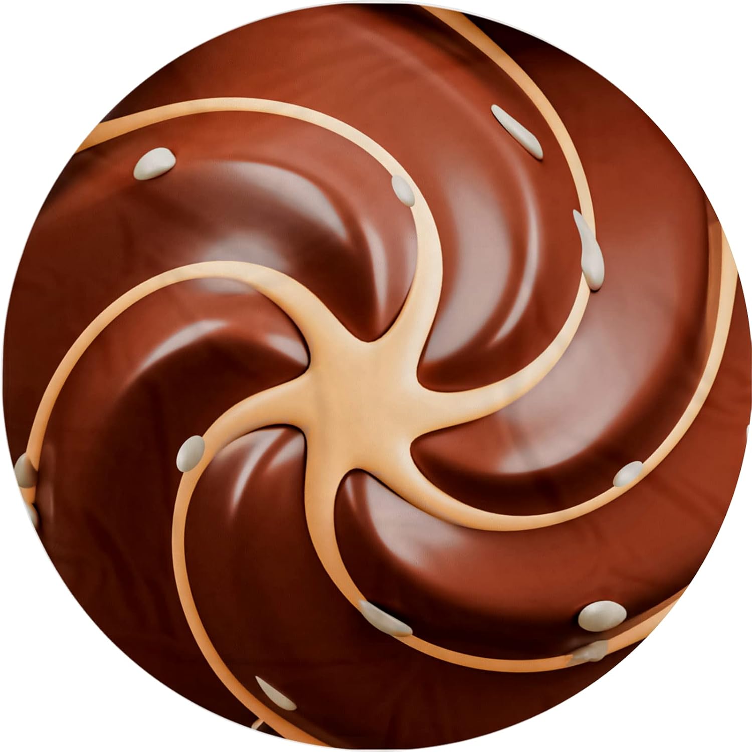 Chocolate Brown Blanket for Adult and Kids, Giant Funny