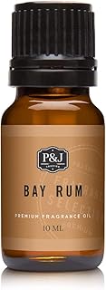 P&J Fragrance Oil - Bay Rum 10ml - Candle Scents, Soap Making, Diffuser Oil, Fresh Scents