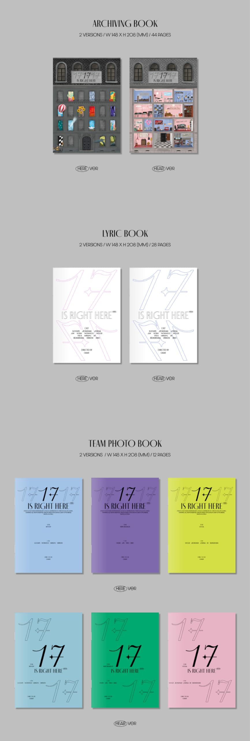 Seventeen Best Album - 17 IS RIGHT HERE + Photocard – Choice Music LA