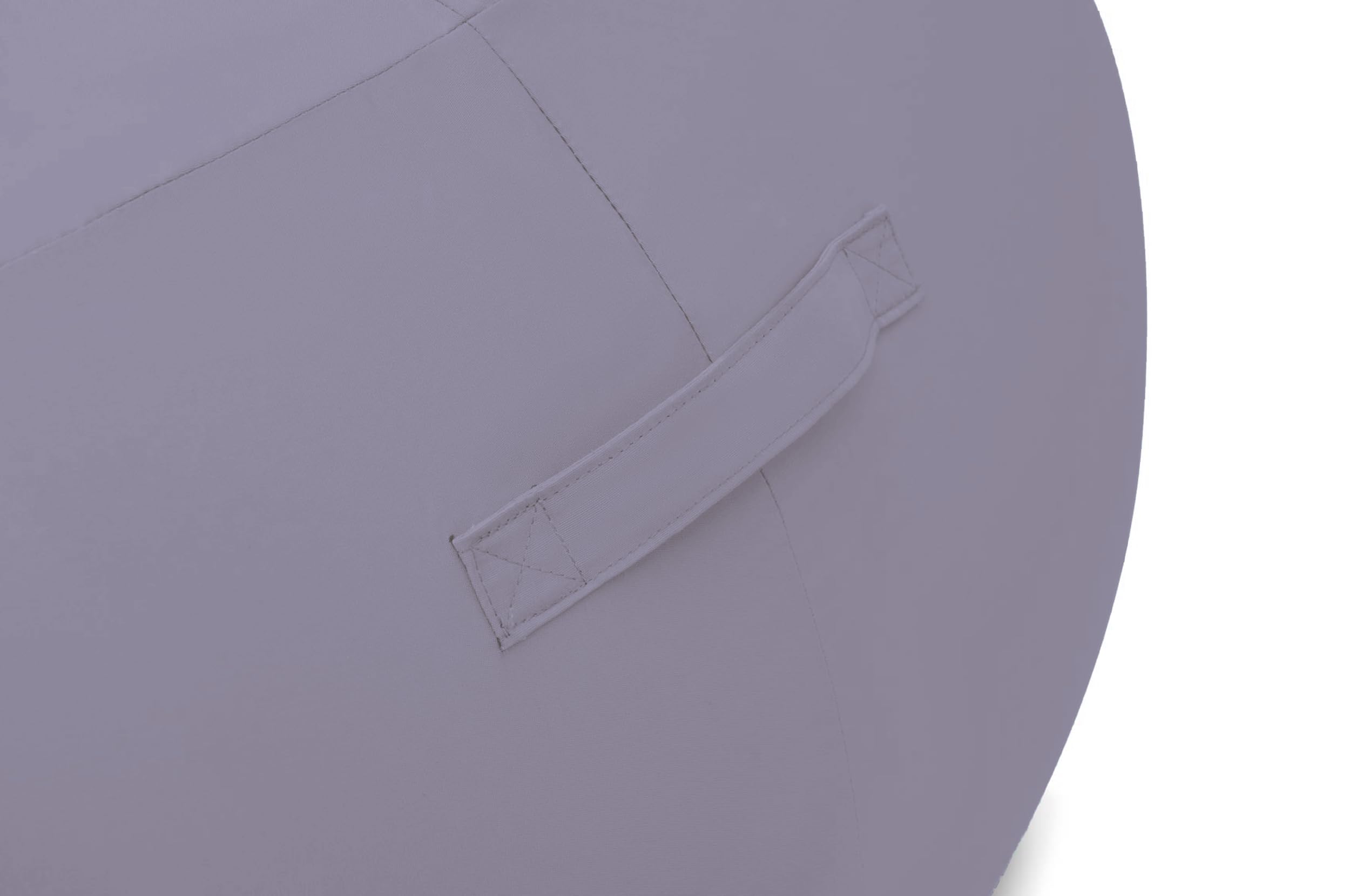 Pouf Flottant Polyvalent avec Pompe Electrique et Coussin - Tissu Olefin Résistant - 140x120x60 cm - Gris Galet