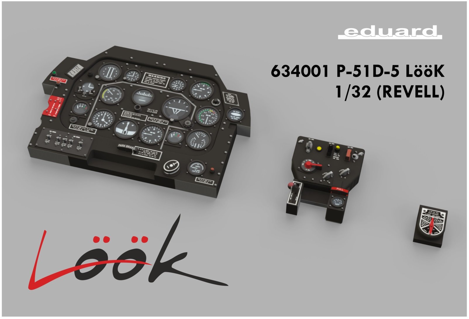 Eduard Accessories 634001 - 1:32 P-51D-5 LooK For Revell - New
