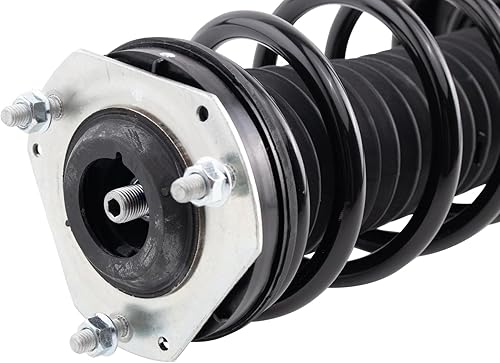 Miniatura 368 de TRQ Kit de suspensión delantera, conjunto de amortiguadores y resortes, barra estabilizadora, enlace estabilizador compatible con Chevrolet