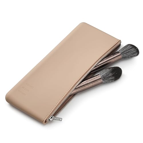 Funda de viaje de esponja de maquillaje integrada, soporte de esponja de maquillaje reutilizable lavable de silicona, soporte para licuadora,