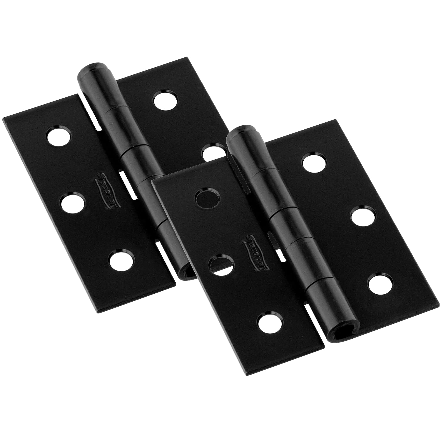 National Hardware N115-451 V129 Screen/Storm Door Hinges in Black, 3" x 2-1/2", 2 piece