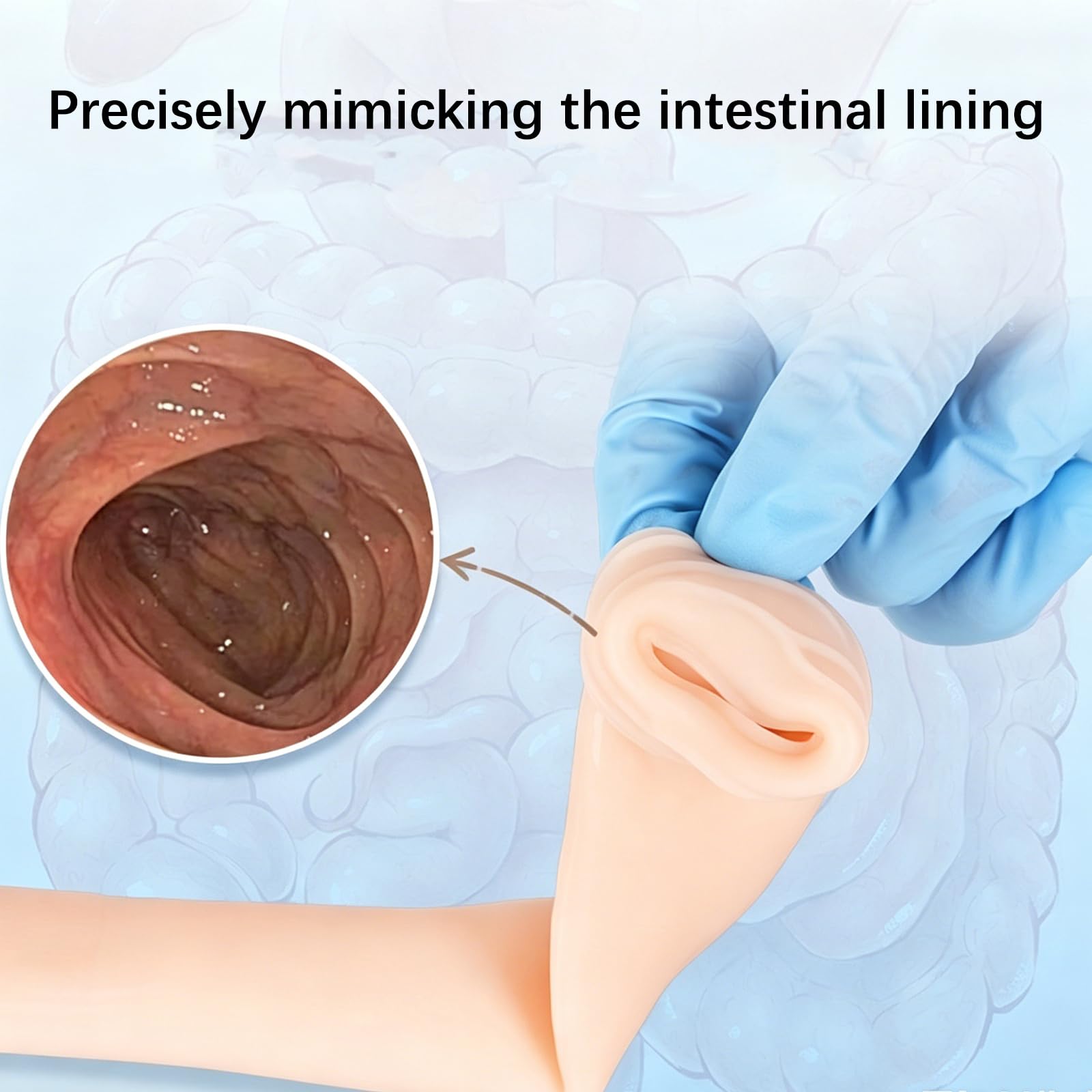 Kit Pratica Sutura Intestinale Silicone Medico Simulare Anastomosi-Model