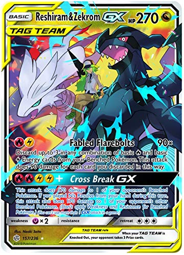 Reshiram & Zekrom Tag Team GX - 157/236 - Ultra Rare