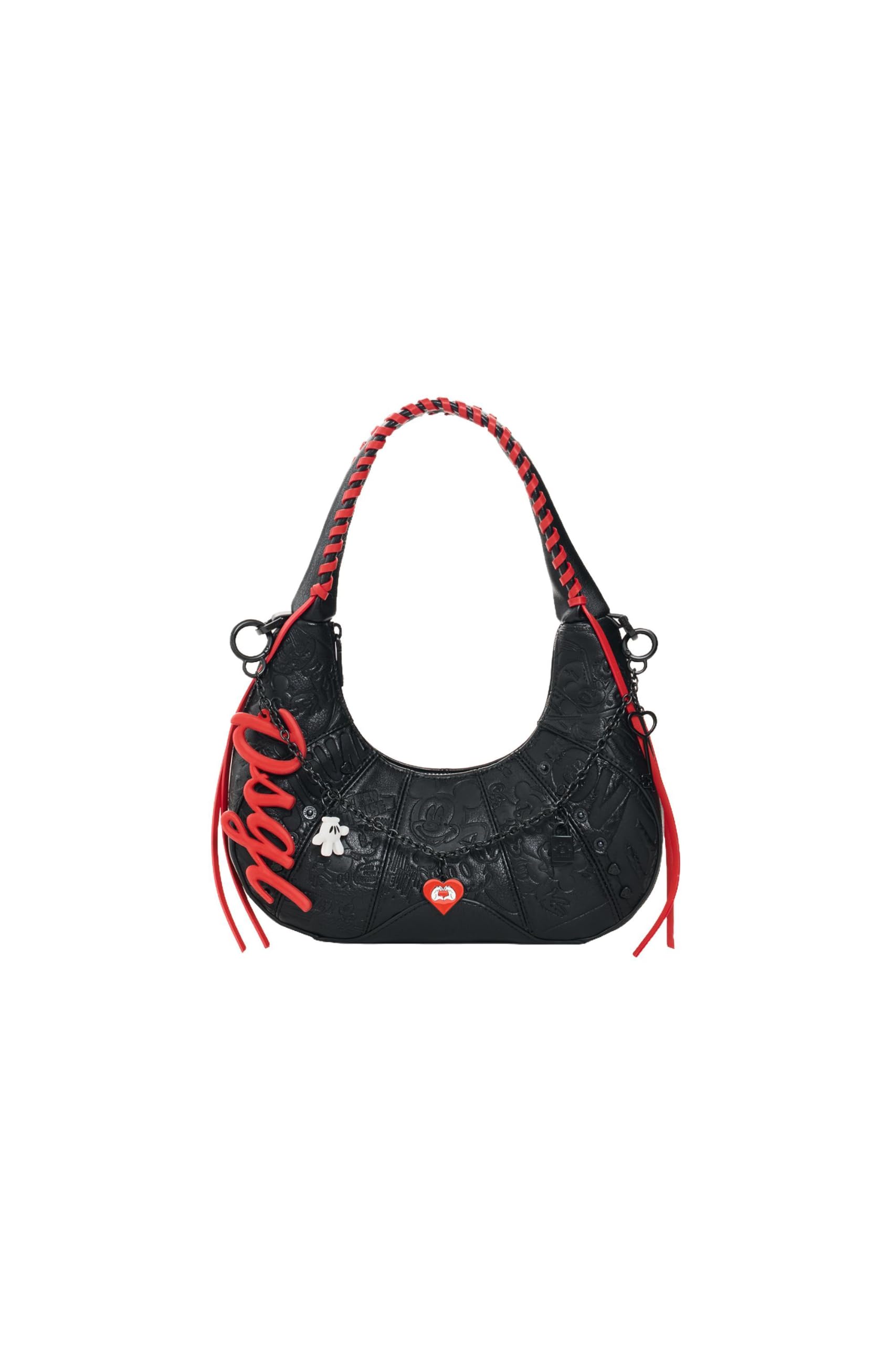 Desigual Bolso Mujer Negro One size