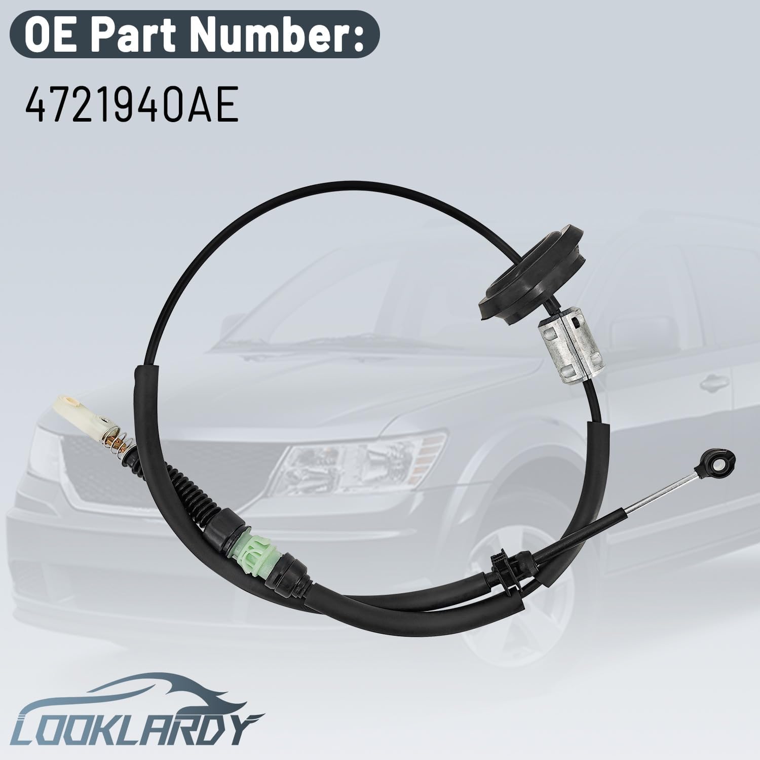 4721940AE Transmission Gearshift Control Cable Compatible with Dodge Journey Sport 2011-2020