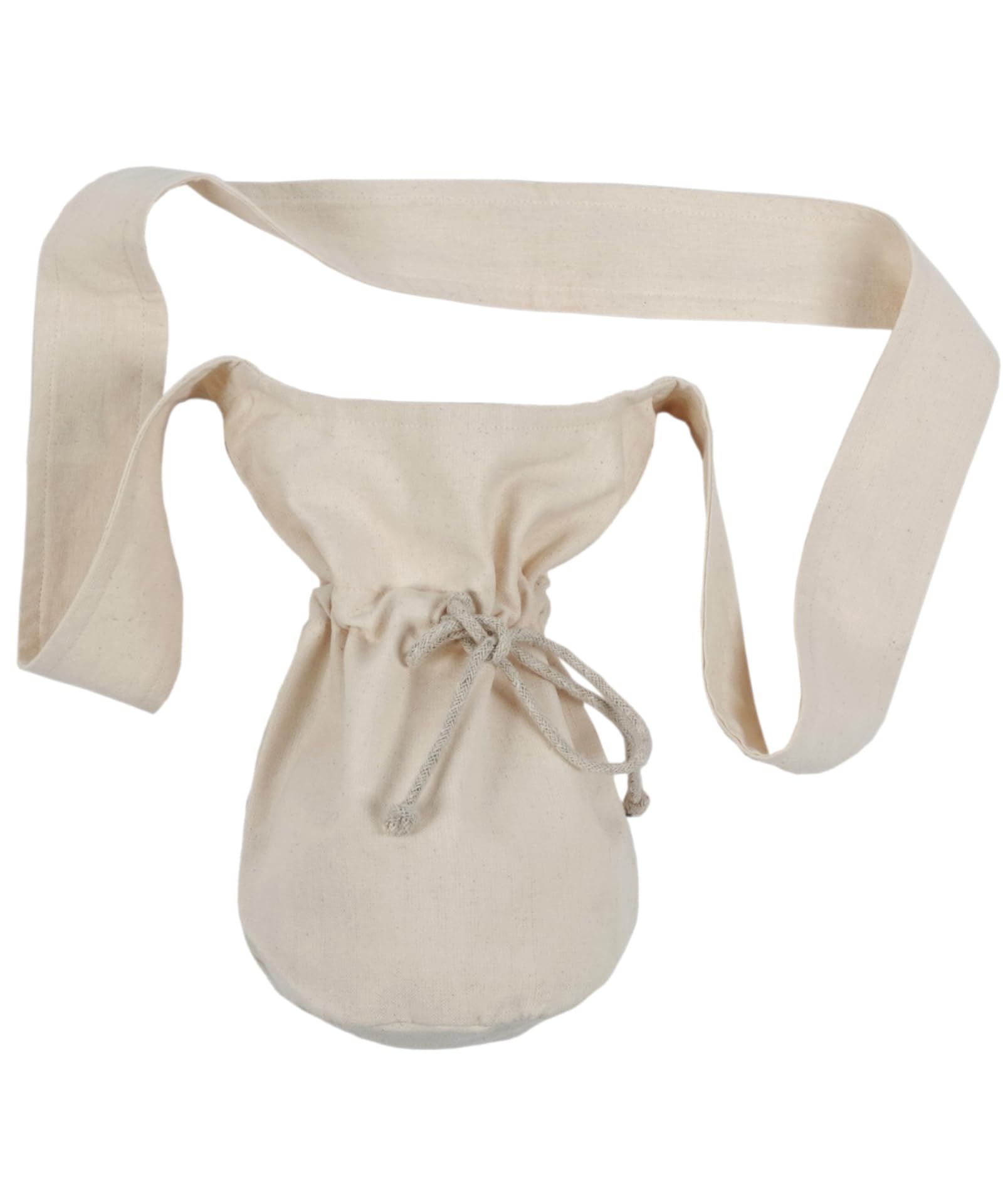 HEMAD Bag - Medieval-Larp Cotton Drawstring Bag - beige - Small Size