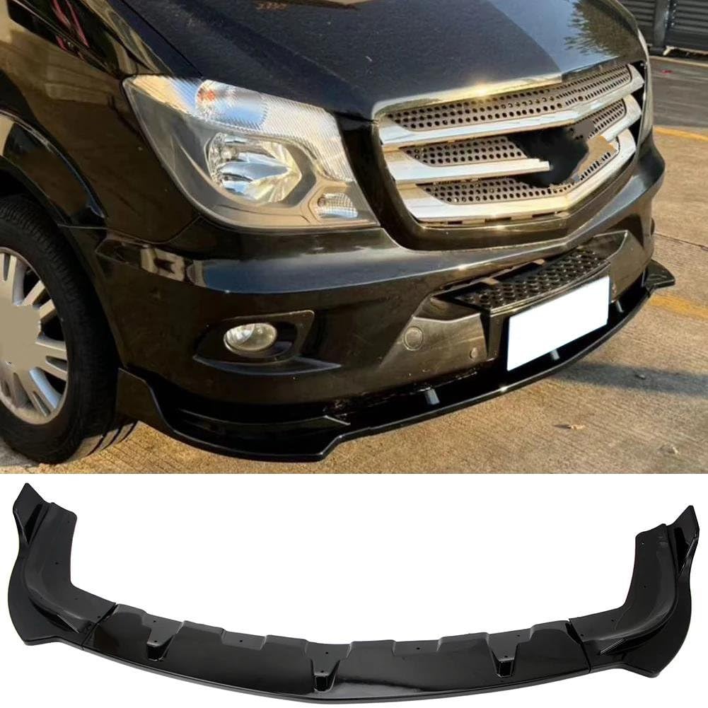 para Mercedes para Benz W906 para Sprinter 1500 2500 3500 2014-2017 Divisor De Labio Delantero Alerón Divisores Laterales Inferiores Kit De Carrocería YTdhfDGJ