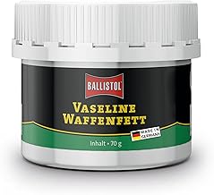 BALLISTOL 23699 Vaseline Waffenfett 70g – Harz- und säurefreies Waffenfett für alle Waffenteile, Schmierung von Mechanik, Weiß