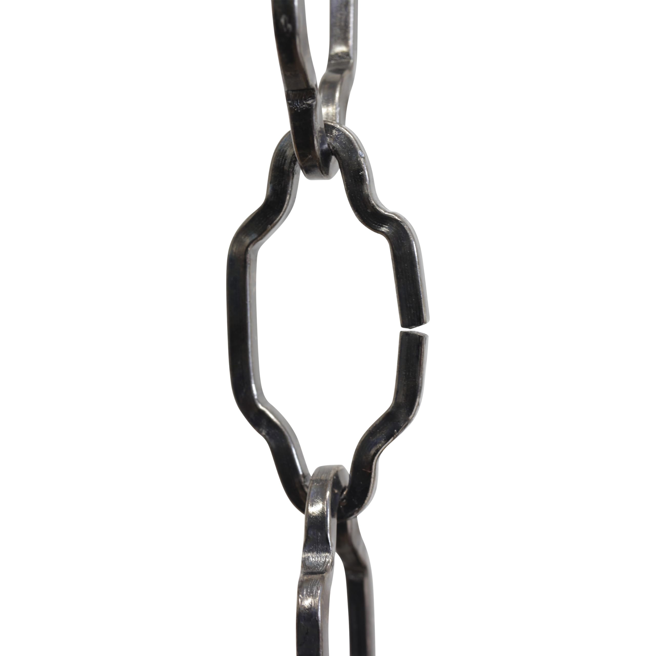 CH-S57-30-AB-10 Steel Chandelier Chain, Gunmetal (10 Feet)