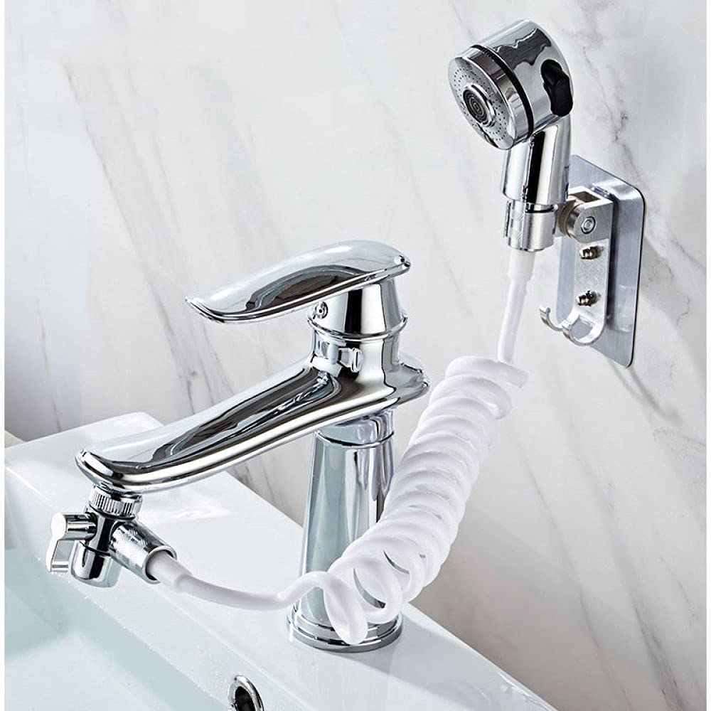 Feder-Flexibler Brauseschlauch for Wasserleitungen, Toiletten-, Bidet-Pistole, Telefonleitung, Sanitärschlauch, Badezimmerzubehör, 2 m, 1,5 m(1.5m)