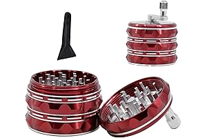 Aluminum Multipurpose Herb Grinder with Handle