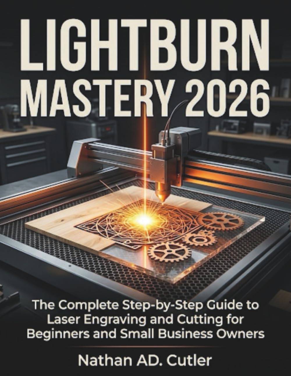 LightBurn Mastery 2026: The Complete Step-by-Step Guide to Laser Engraving and Cutting for Beginners and Small Business Owners