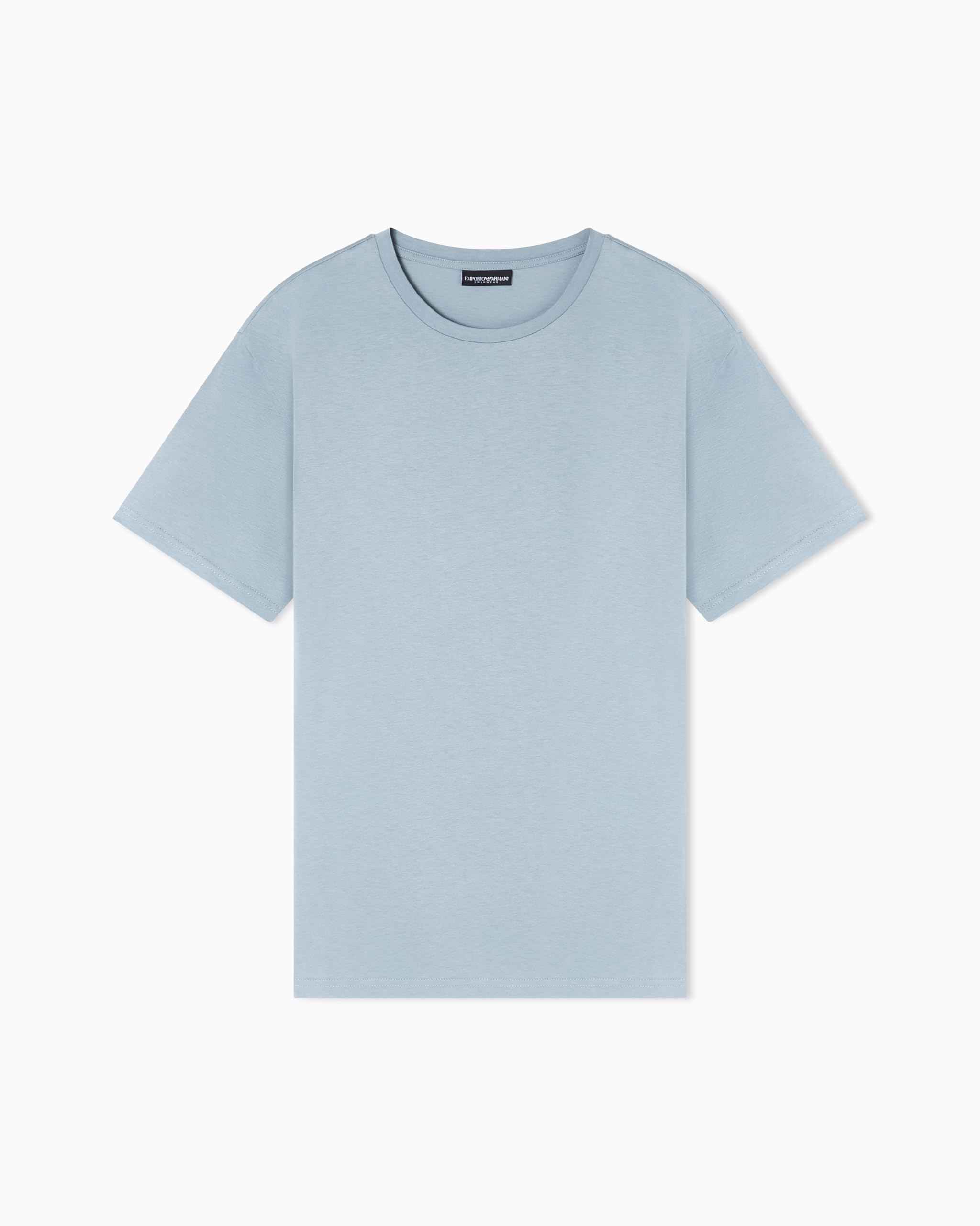 Emporio Armani Bodywear Crew Neck T-Shirt, Light Blue, Size 2Xl, Men