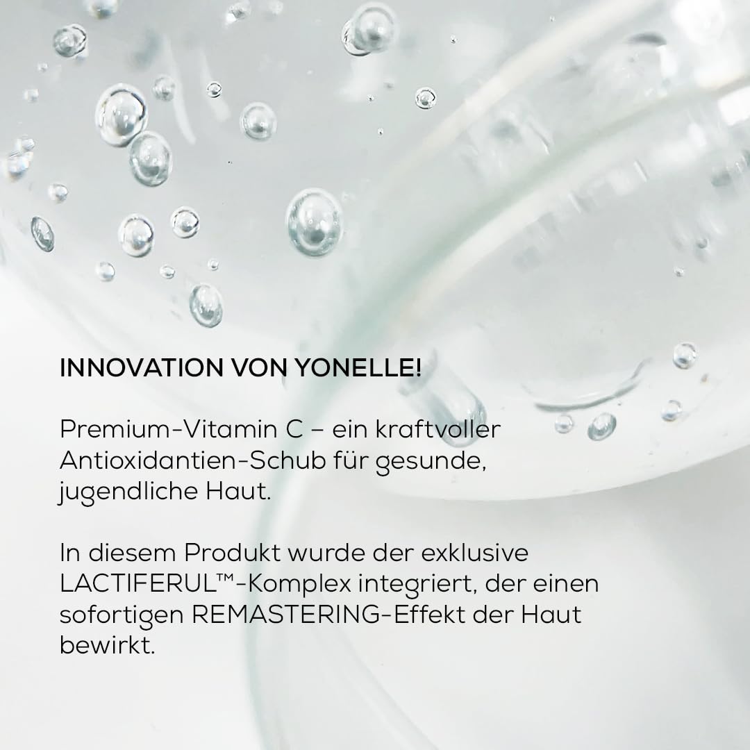 YONELLE Skincare Peeling mit Vitamin C - Face Care Aufhellung - AHA Peeling Gesicht - Gesichtspflege - Anti Aging Moisturizer Face - Anti Falten 50 ml