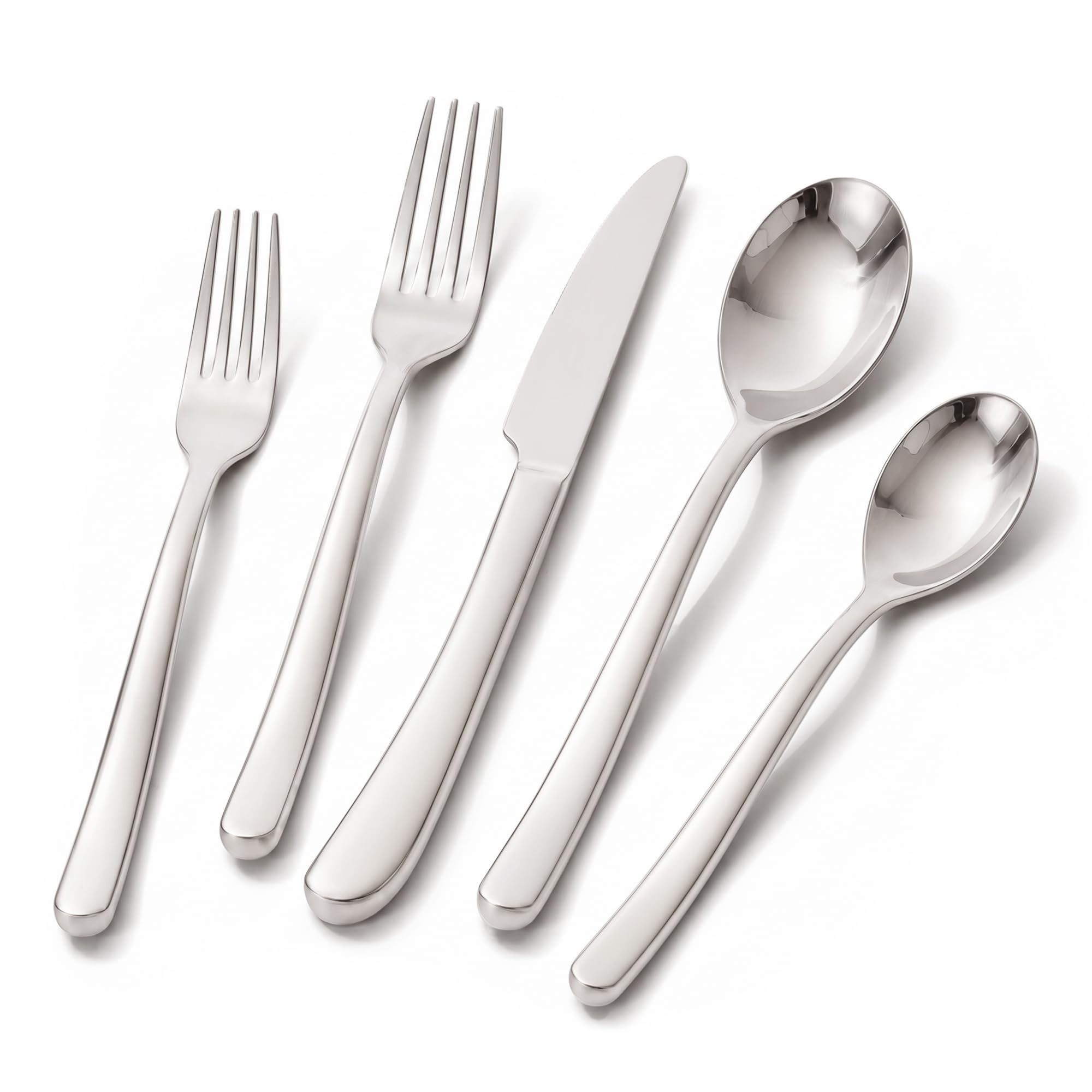Silverware Set for 4 Black Gold 20 Piece Fancy Flatware Set Stainless Steel — Amazon image 11