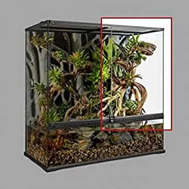 Exo Terra Paludarium Replacement Glass Door - Right Side PT2609